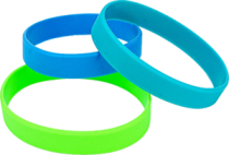 Plain Silicone Wristbands