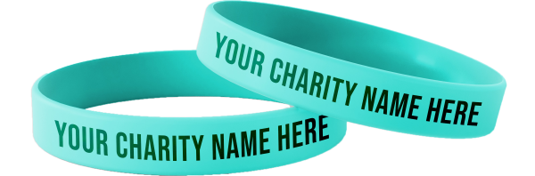 Charity Wristbands – Custom Printed Silicone