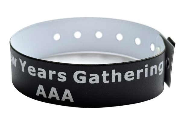 Hotel Wristbands – Custom Printed Plastic Vinyl