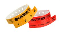Custom Printed Vinyl Wristbands in Malta