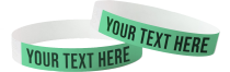 Customized Tyvek Wristbands in Malta