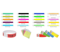 Plain Tyvek Wristbands in Malta - Biodegradable