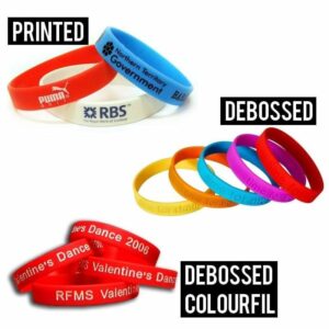 Advantages of Debossed Wristbands